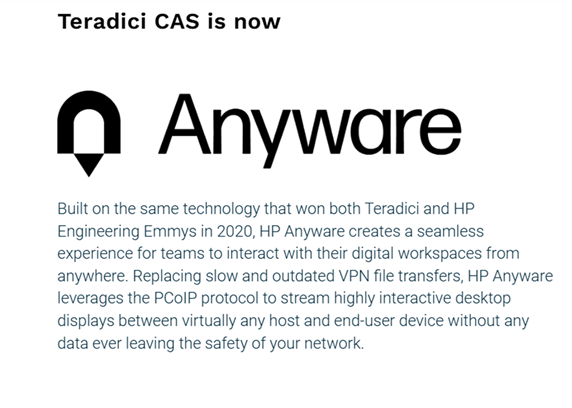 HP Anyware Product - Reynolds Global Solutions